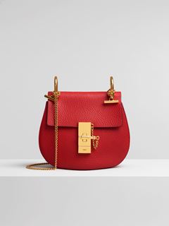 chloe drew bag red