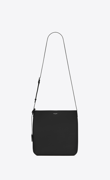 SAINT LAURENT Messenger And Crossbody Man BOLD Crossbody Bag in Black Leather a_V4