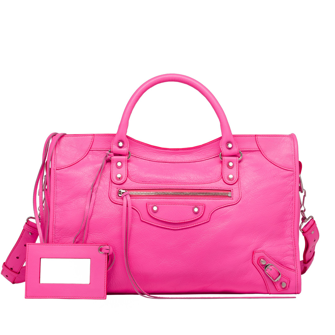 balenciaga classic silver city