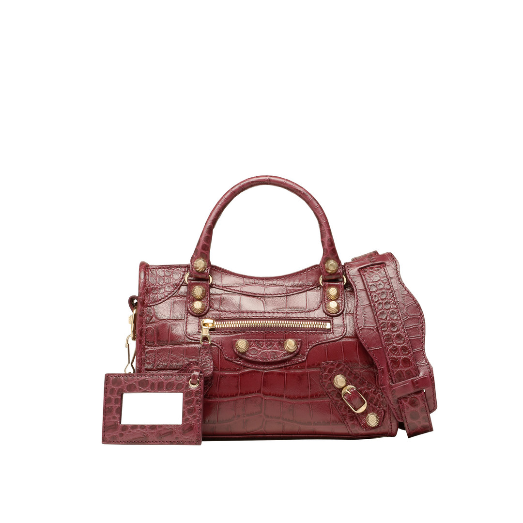 balenciaga giant 12 gold mini city