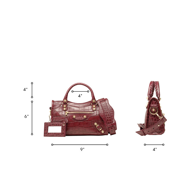 balenciaga giant 12 gold mini city