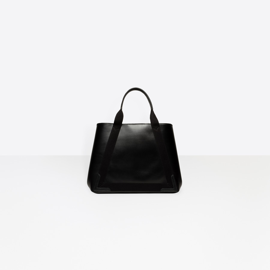 balenciaga navy cabas m