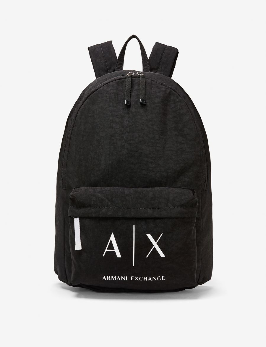 Armani Exchange NYLON LOGO BACKPACK, Bag for Men | A|X Online Store