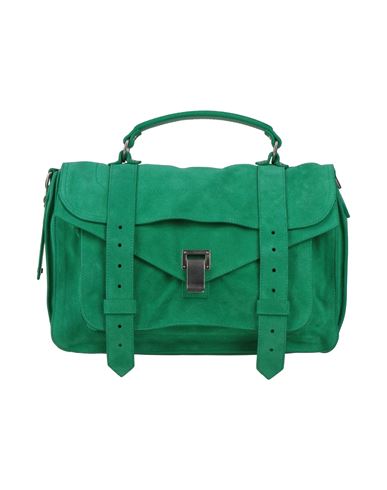 Proenza Schouler Woman Handbag Green Size - Soft Leather