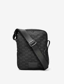 Armani Exchange Allover Logo Satchel Messenger Bag For Armani Exchange Allover Logo Satchel Messenger Bag Pickupinshippingnotguaranteed Info