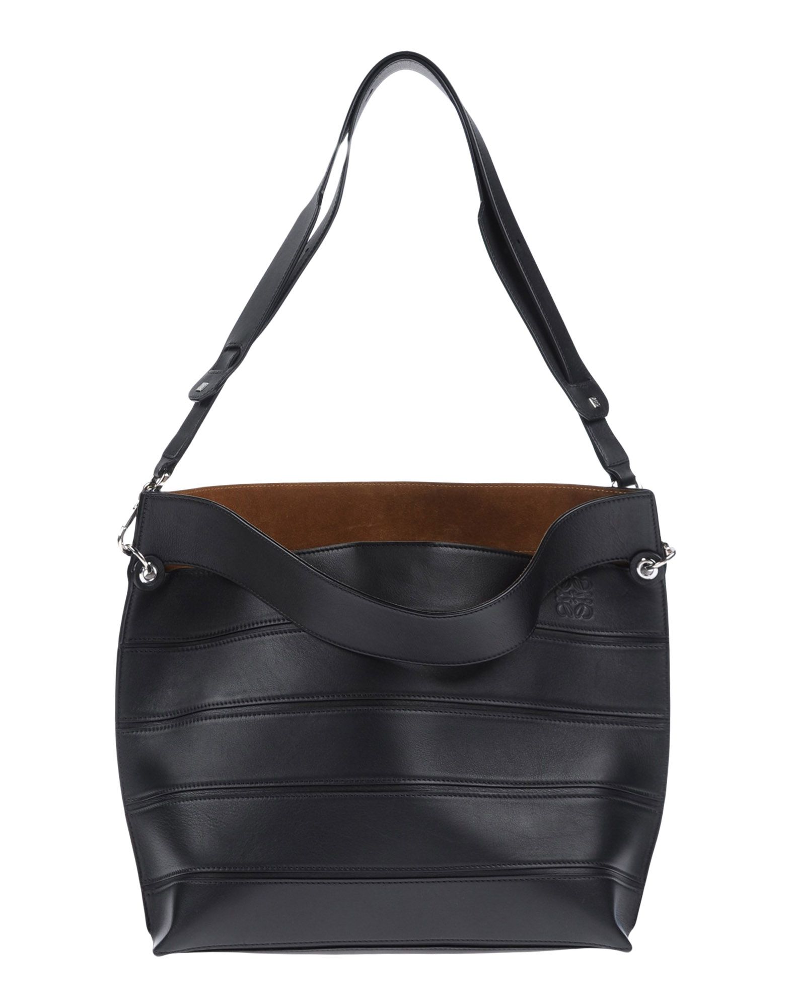 Сумка на руку  - Коричневый,Черный цвет