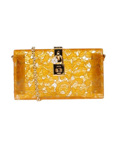 Dolce & Gabbana Woman Handbag Yellow Size - Plastic