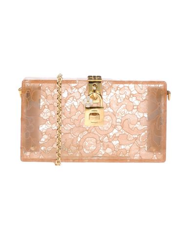 Dolce & Gabbana Woman Handbag Beige Size - Plastic In Brown