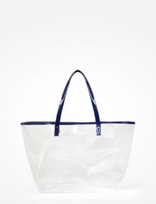 Armani Exchange Clear Plastic Tote Bag For Women Armani Exchange Clear Plastic Tote Bag Pickupinshipping Info