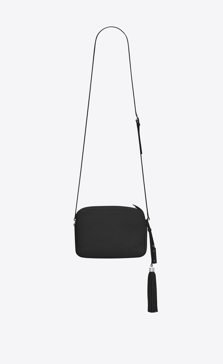 Saint Laurent Lou Camera Bag In Smooth Leather Ysl Zoom Lou Camera Bag In Smooth Leather Rear View