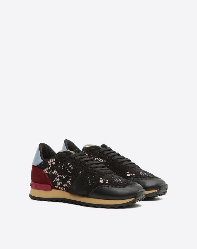 valentino lace sneakers