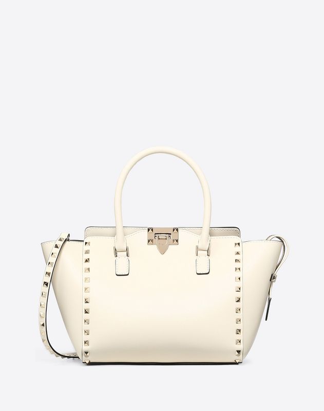 Small Rockstud top-handle bag for Woman | Valentino Online Boutique