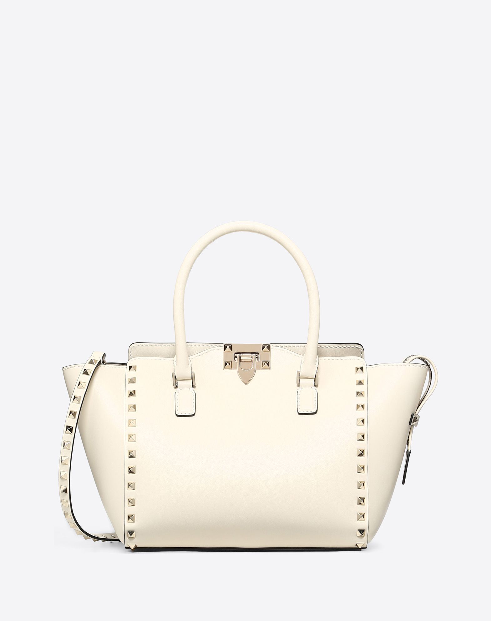 Small Rockstud top-handle bag for Woman | Valentino Online Boutique