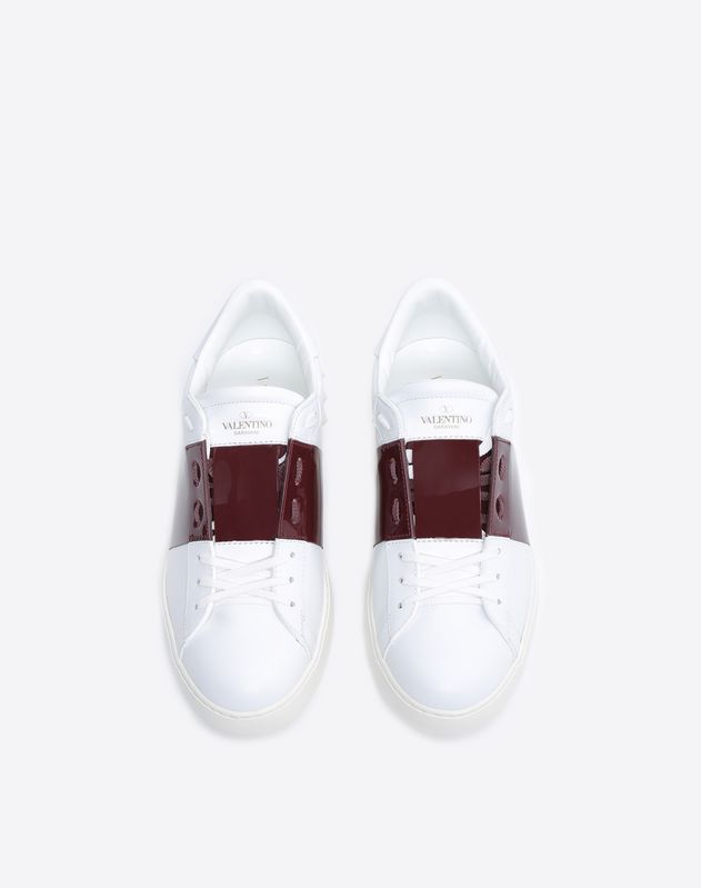 Patent Leather Open Sneaker for Man 