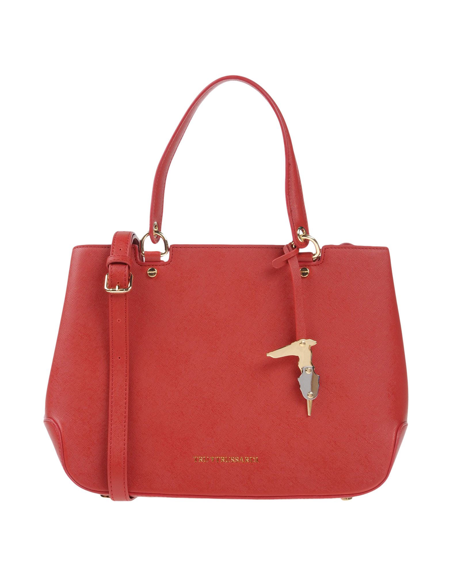 Сумка на руку  - Серый,Красный цвет