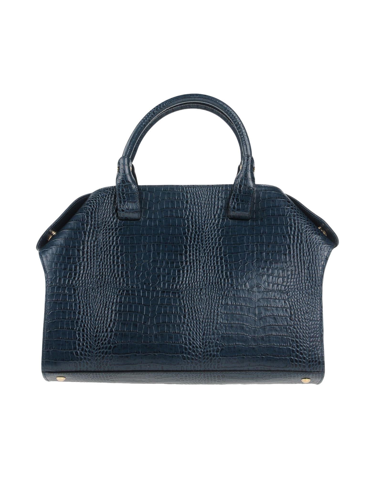 Сумка на руку  - Коричневый,Синий цвет