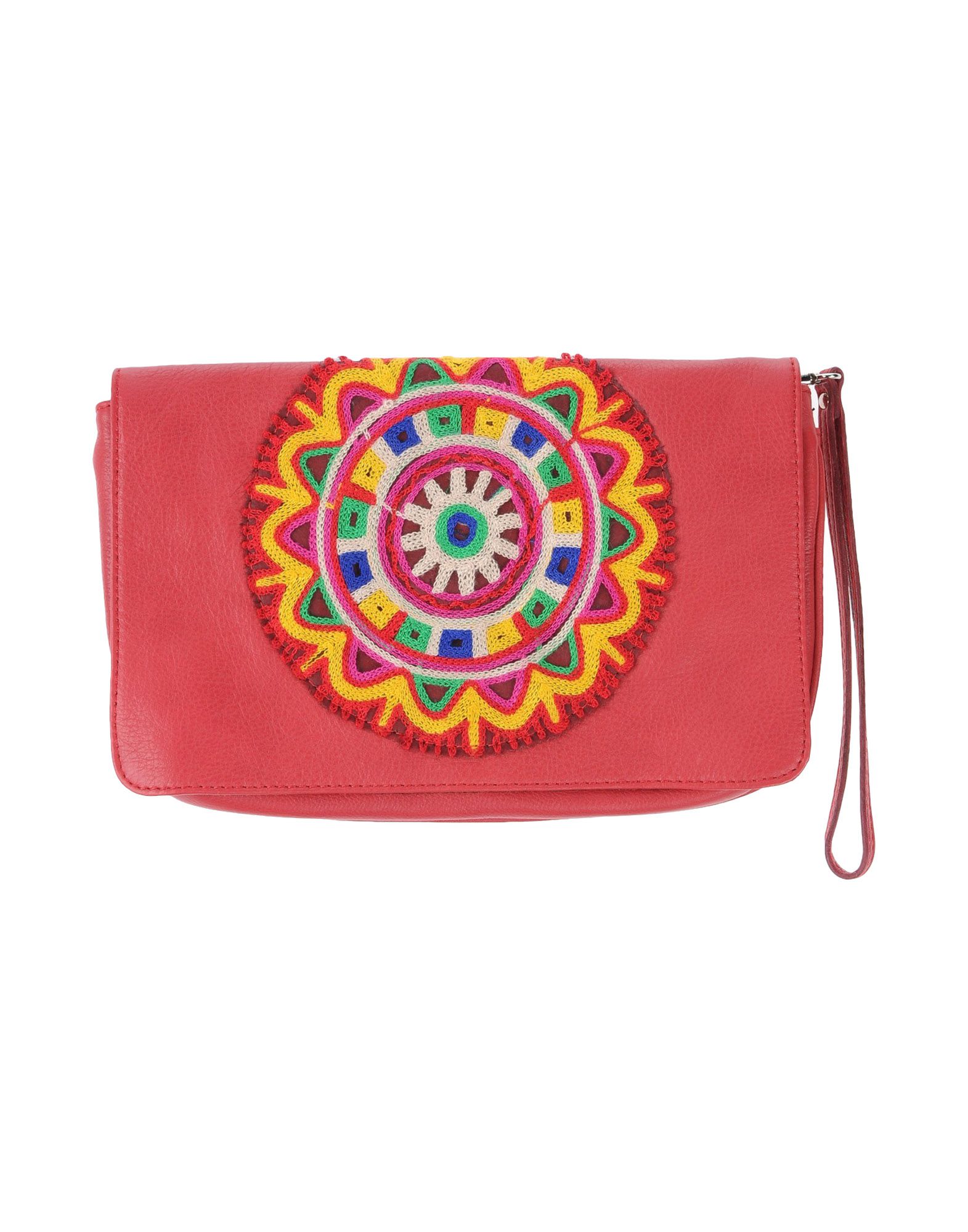 Сумка на руку  - Черный,Оранжевый цвет