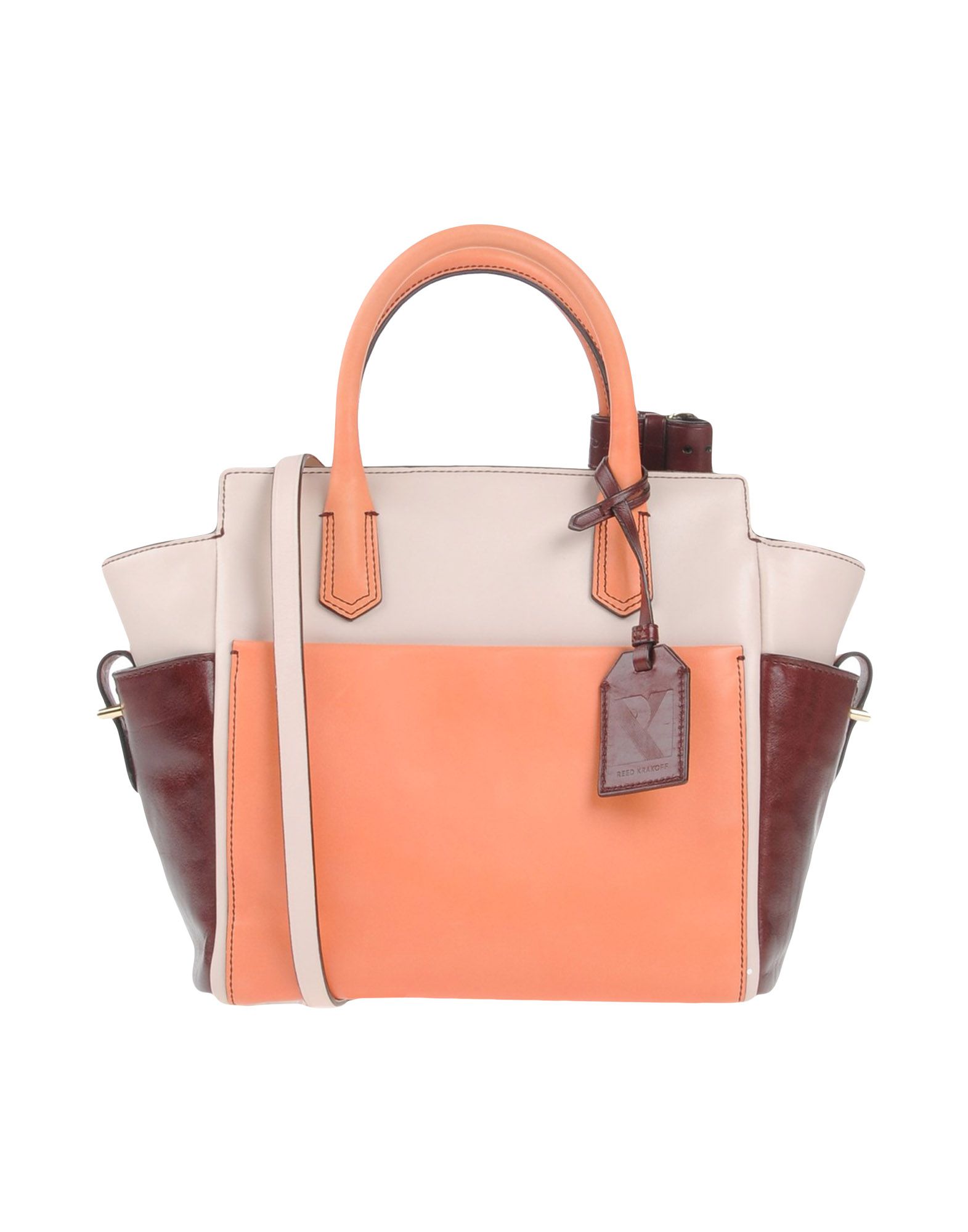 Сумка на руку  - Лососево-розовый цвет