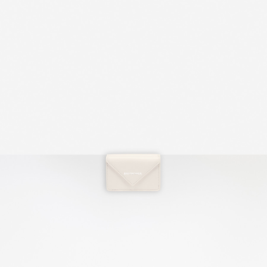 balenciaga white wallet