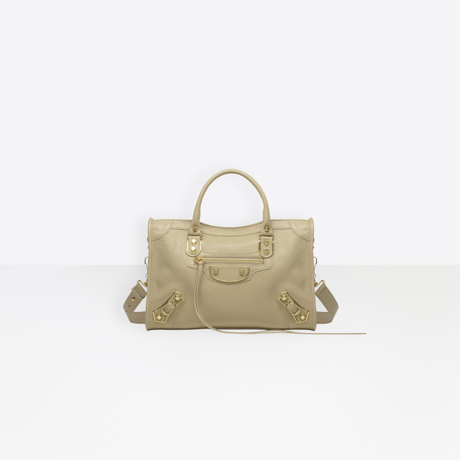 sac balenciaga city beige