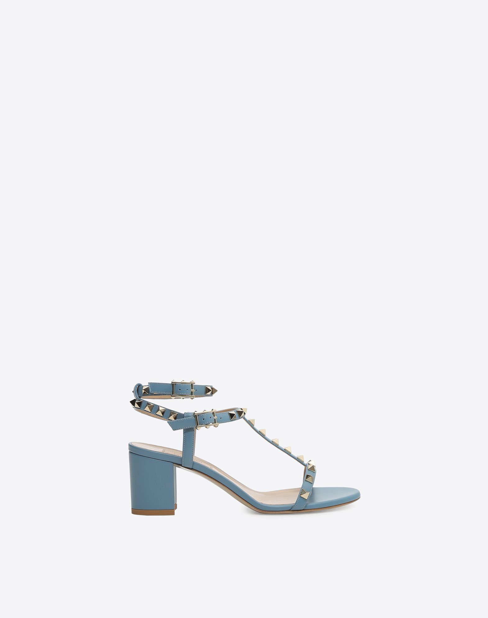 valentino rockstud t strap sandal