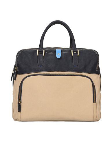 Woman Handbag Midnight blue Size - Bovine leather, Nylon, Polyester, Metal