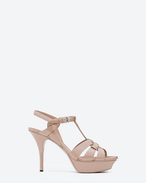 SAINT LAURENT Tribute D Sandali classic TRIBUTE 75 color rosa chiaro in pelle f