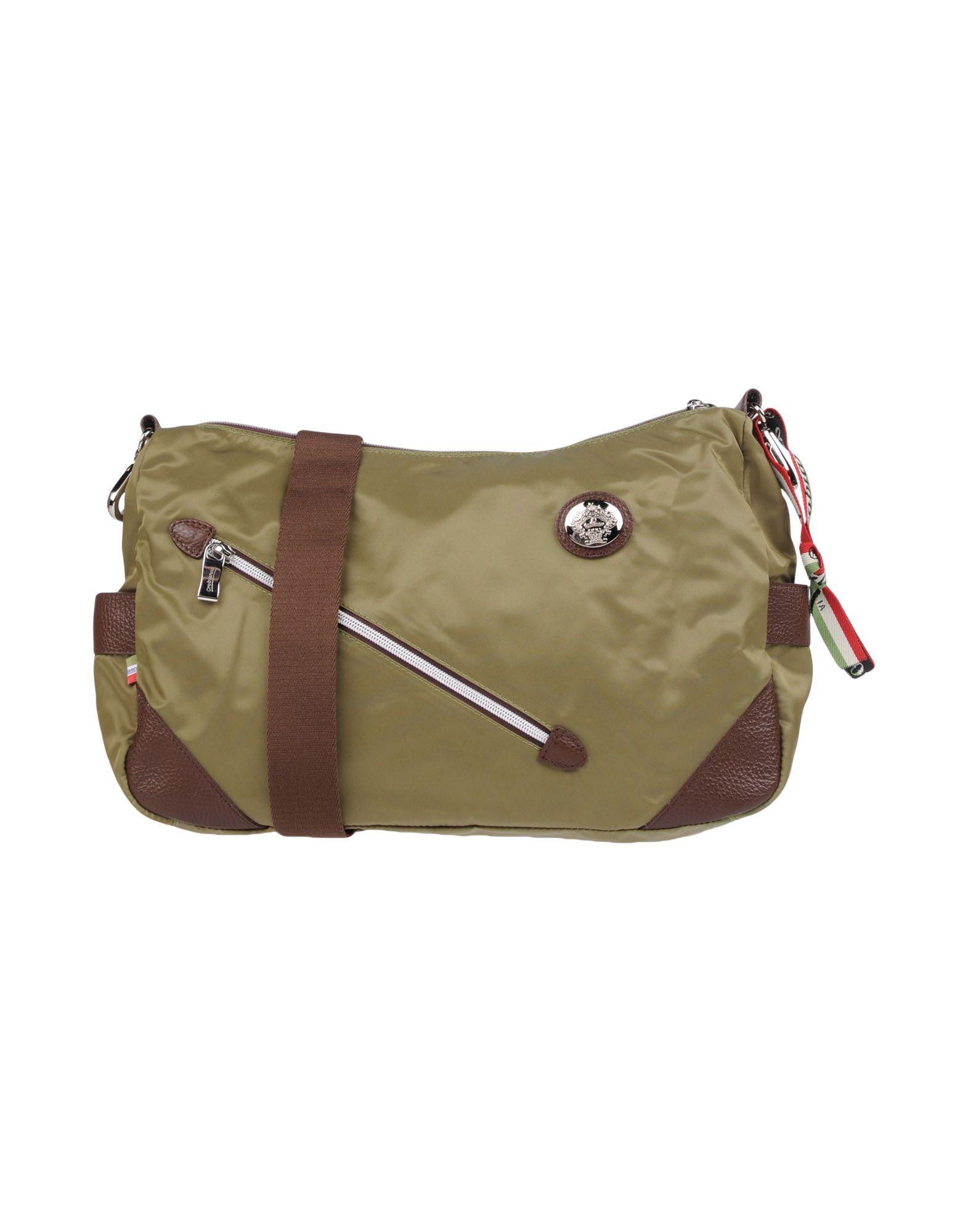 Сумка через плечо  - Серый,Зеленый цвет