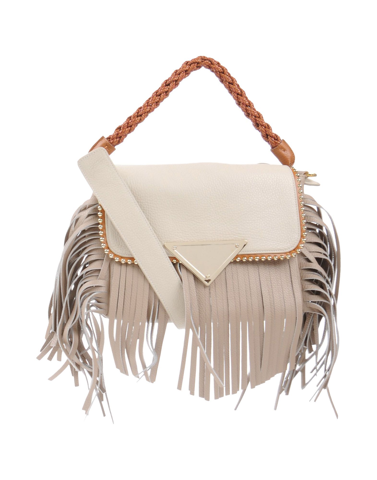 Сумка на руку  - Серый,Бежевый цвет