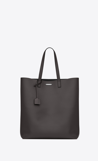 bold tote bag in smooth leather