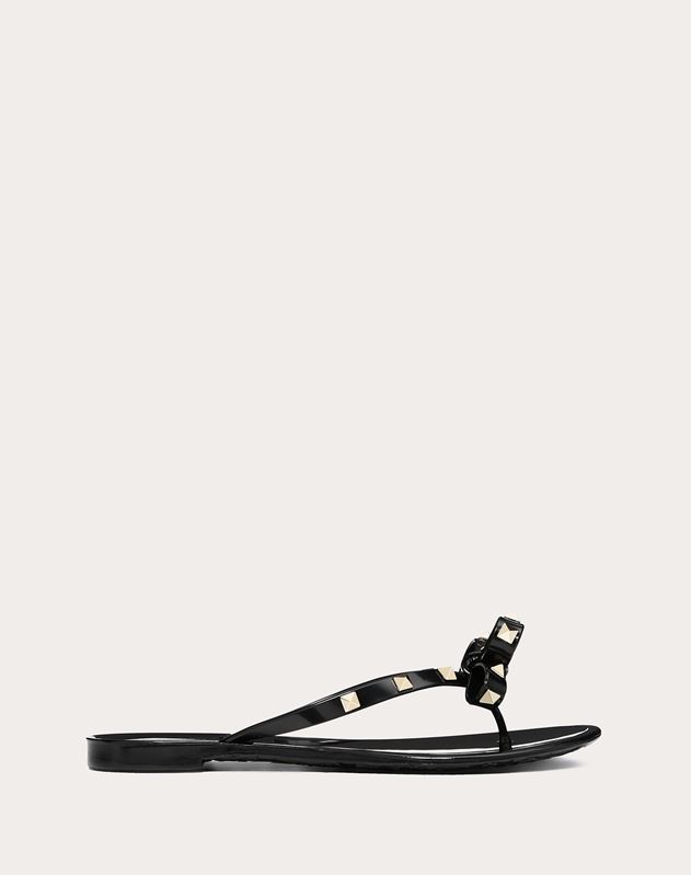 black valentino flip flops