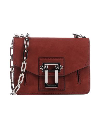 Woman Cross-body bag Brown Size - Leather