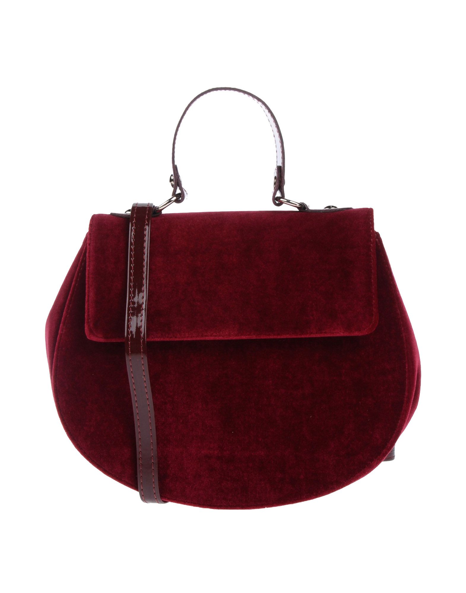 Сумка на руку  - Синий,Коричневый цвет