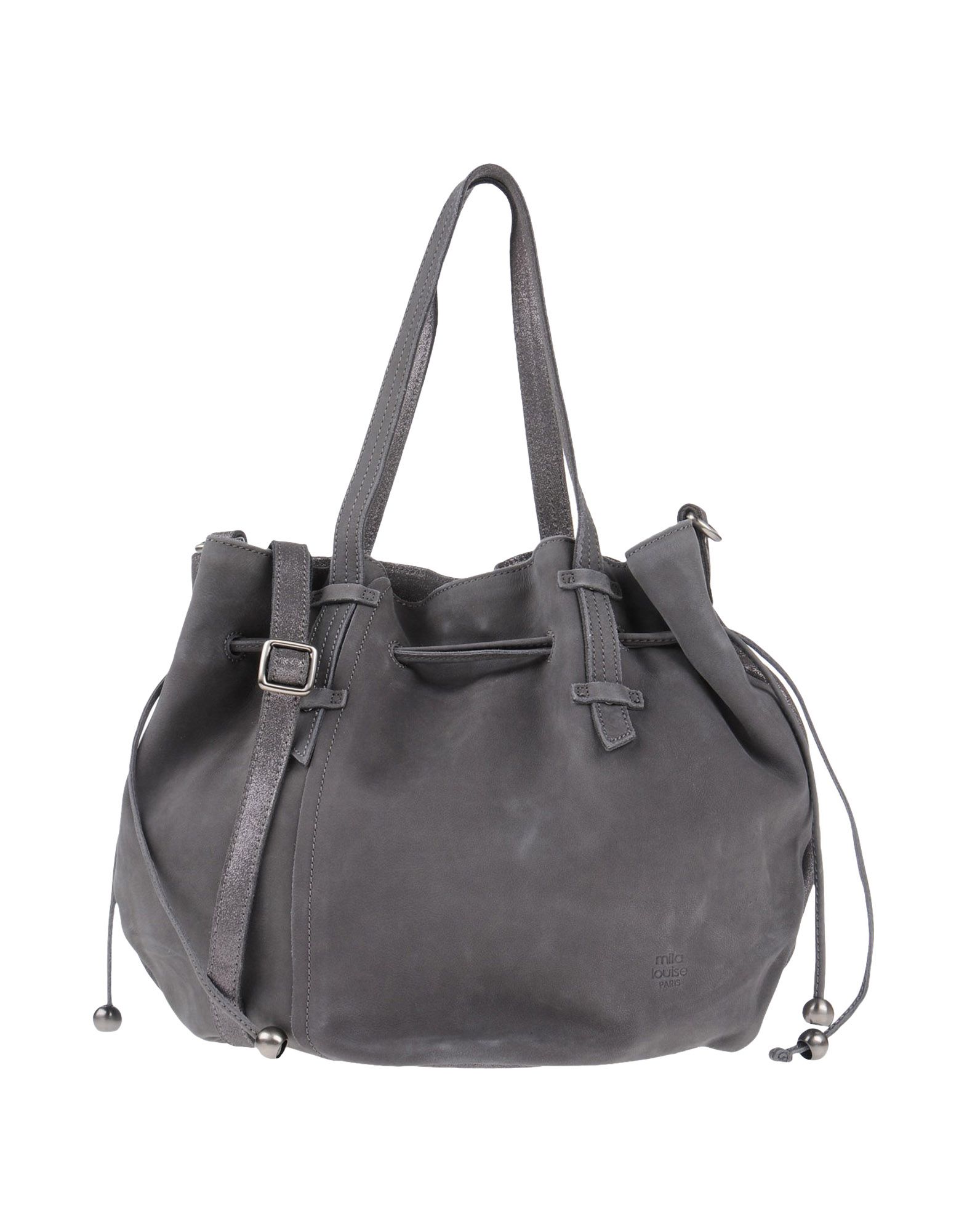 Сумка на руку  - Серый,Фиолетовый цвет