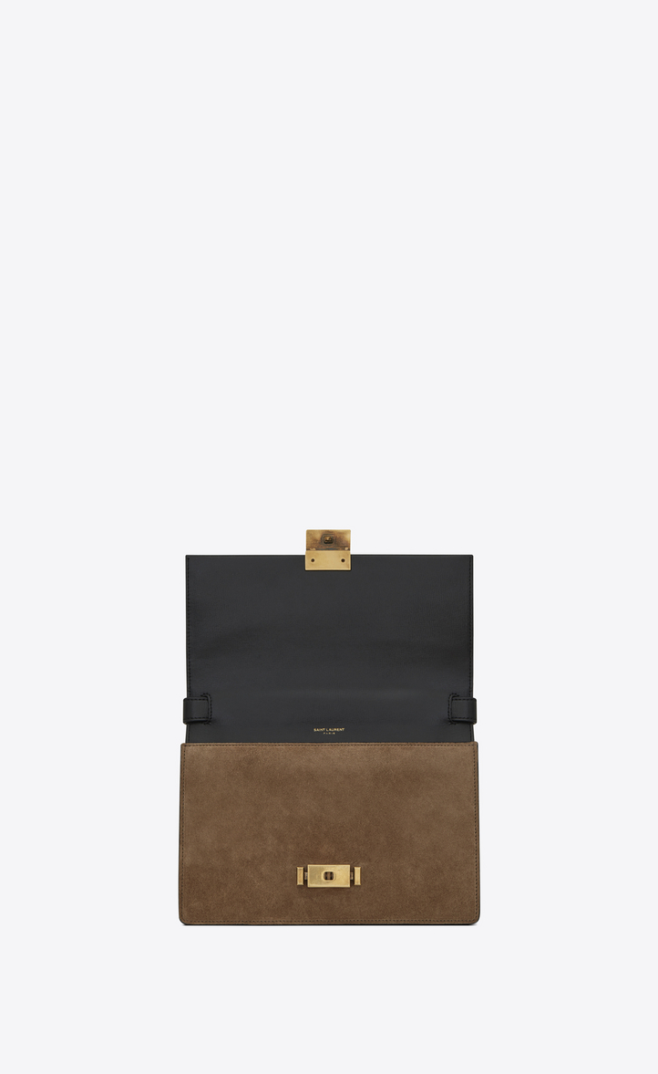 medium bellechasse saint laurent bag in black leather