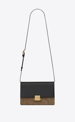 medium bellechasse saint laurent bag in black leather