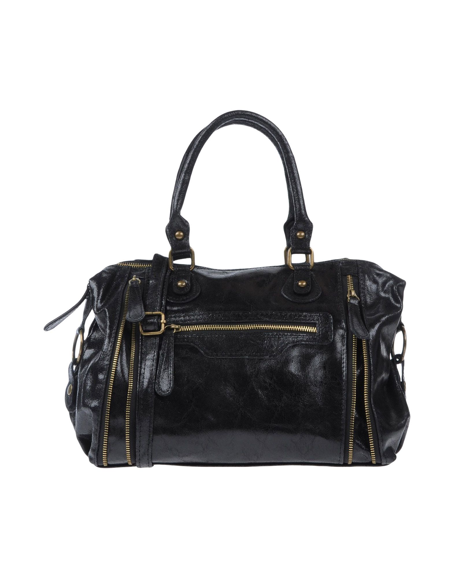 Сумка на руку  - Коричневый,Черный цвет