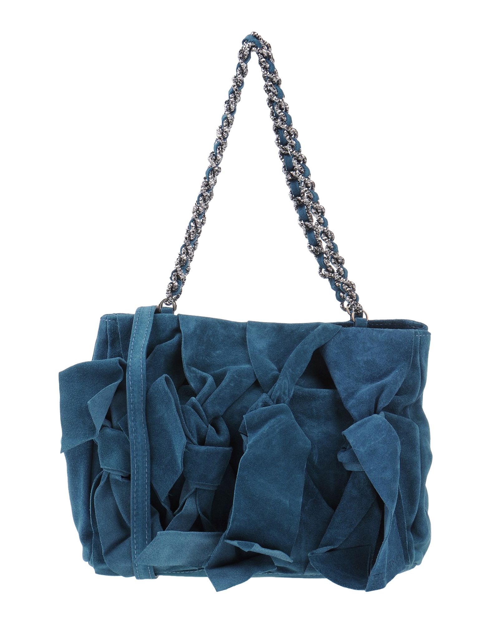 Сумка на руку  - Серый,Зеленый цвет