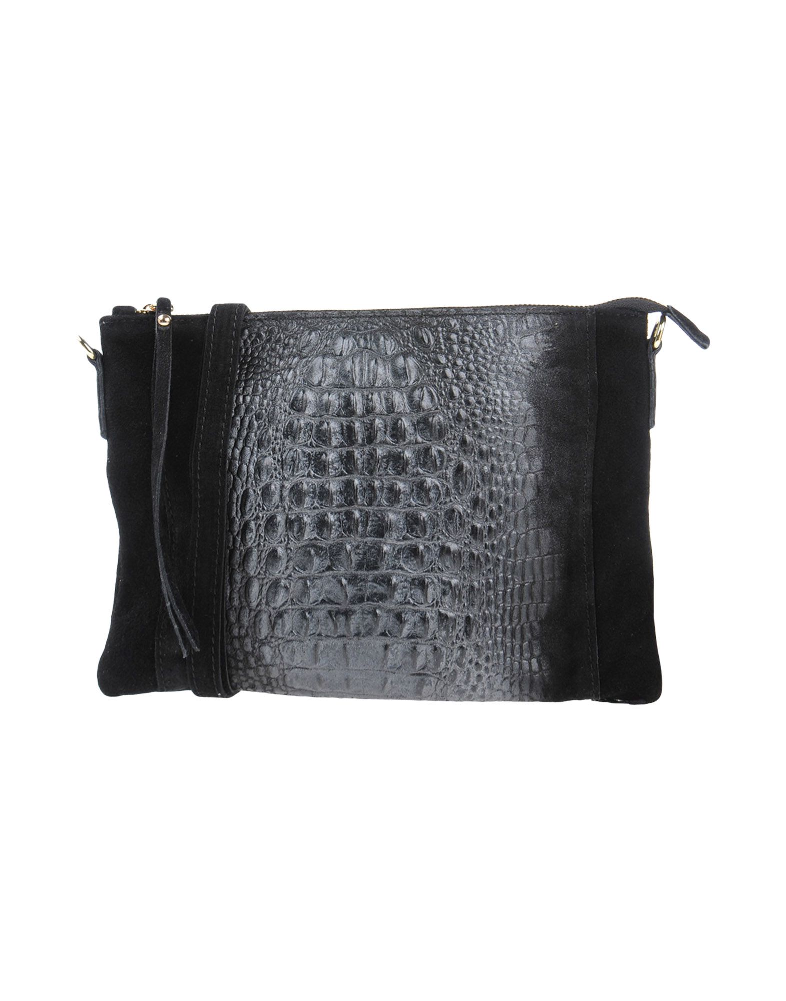 Сумка на руку  - Коричневый,Серый цвет