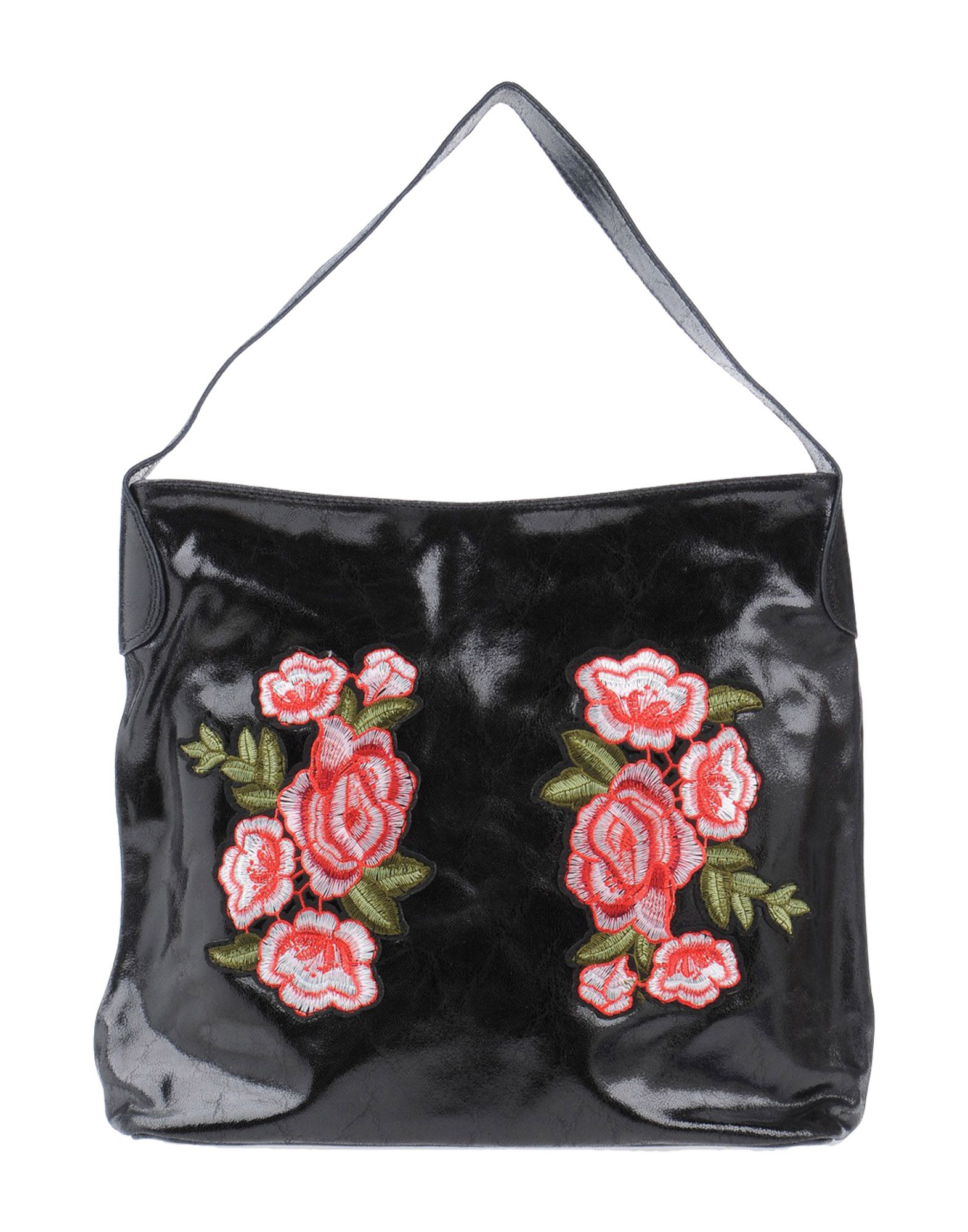 Сумка на руку  - Зеленый,Черный цвет