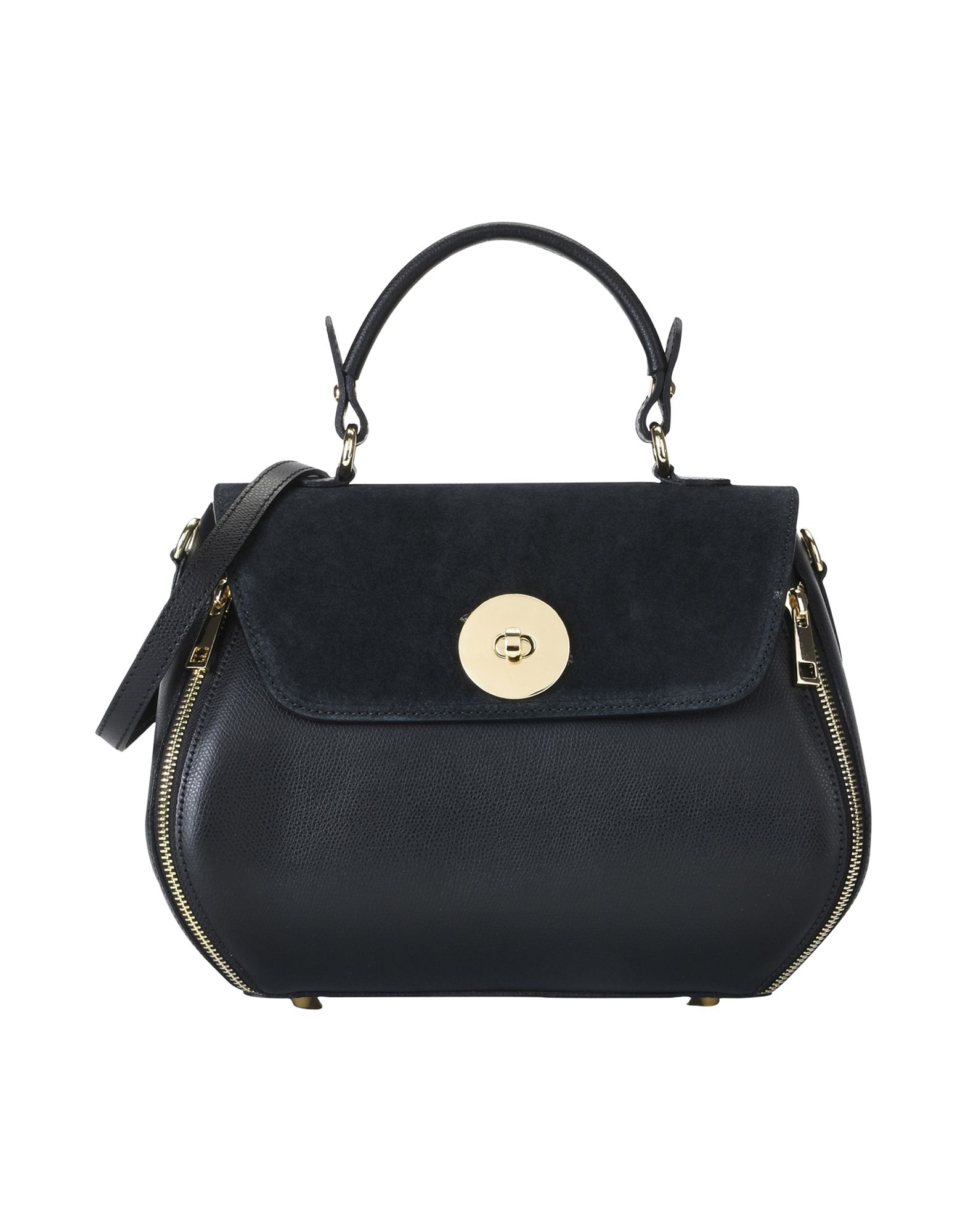 Сумка на руку  - Коричневый,Черный цвет