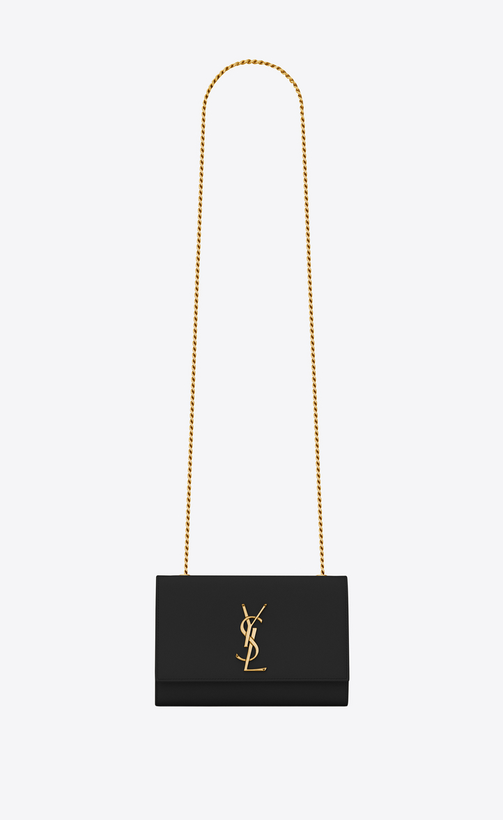 Women S Kate Saint Lau Ysl Kate Small In Grain De Poudre Embossed Leather