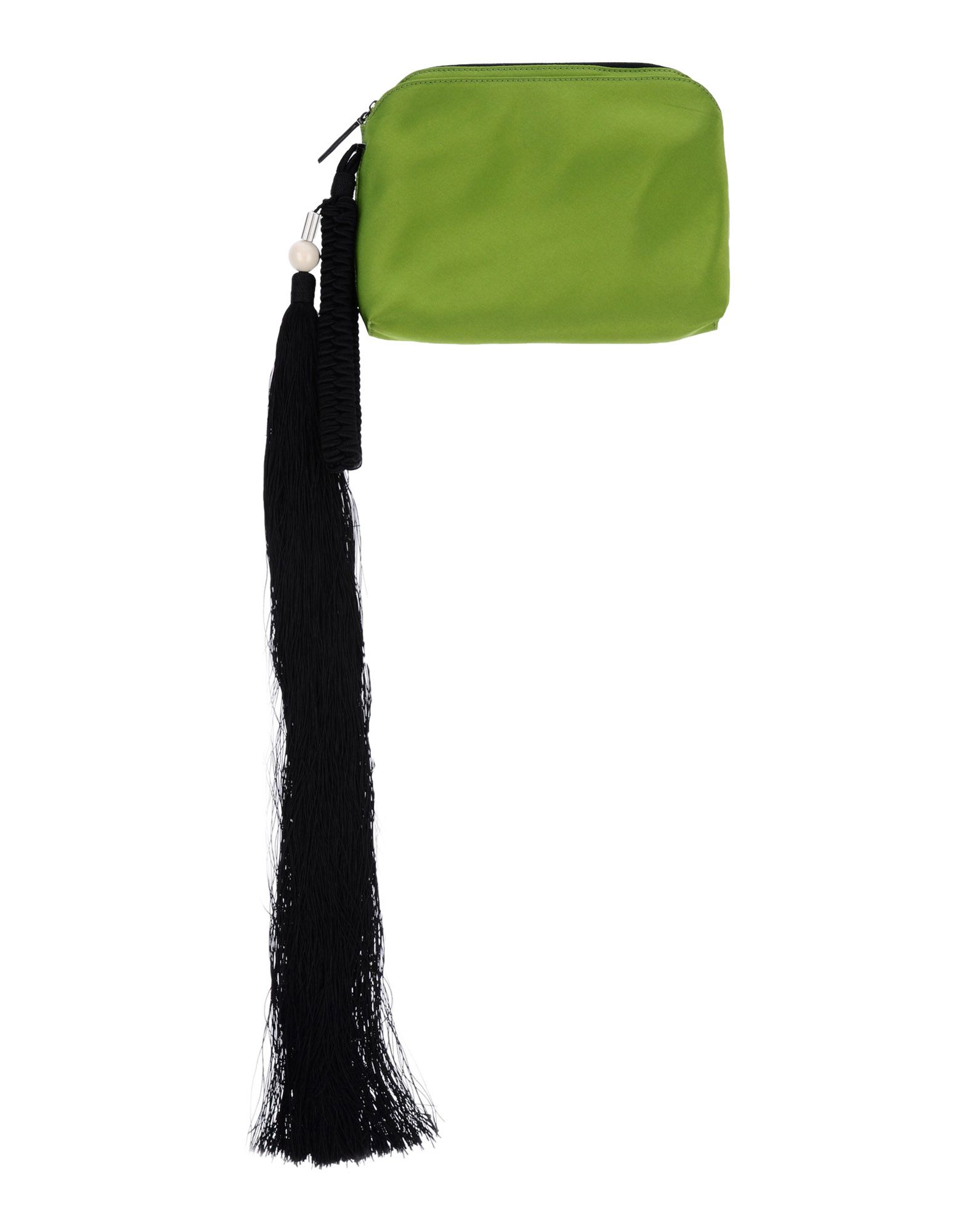 《送料無料》THE ROW レディース ハンドバッグ グリーン 紡績繊維