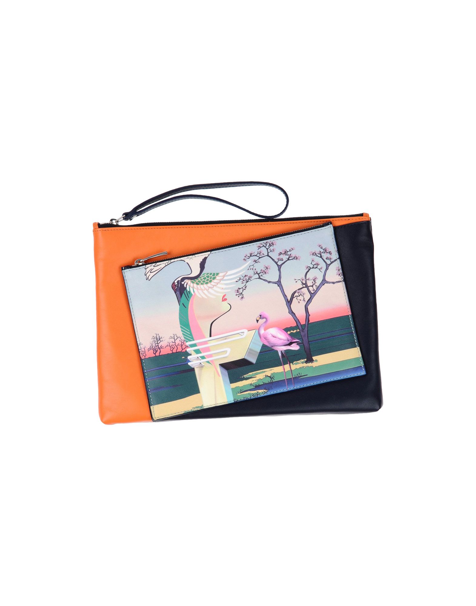 Сумка на руку  - Оранжевый цвет