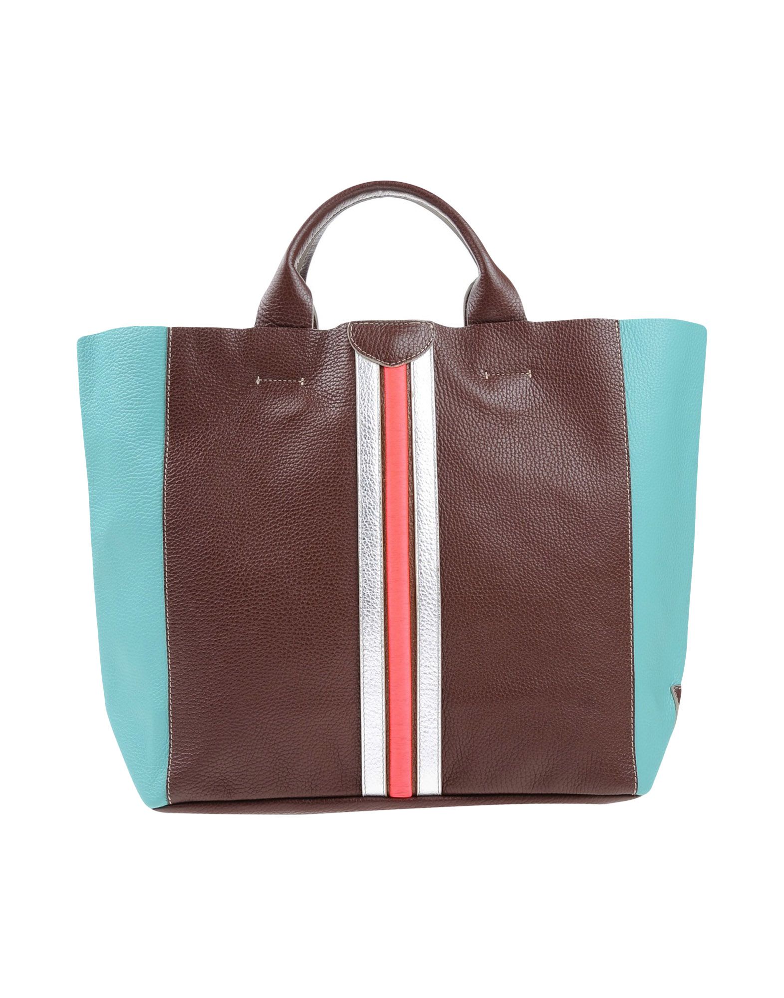 Сумка на руку  - Голубой,Розовый,Коричневый цвет