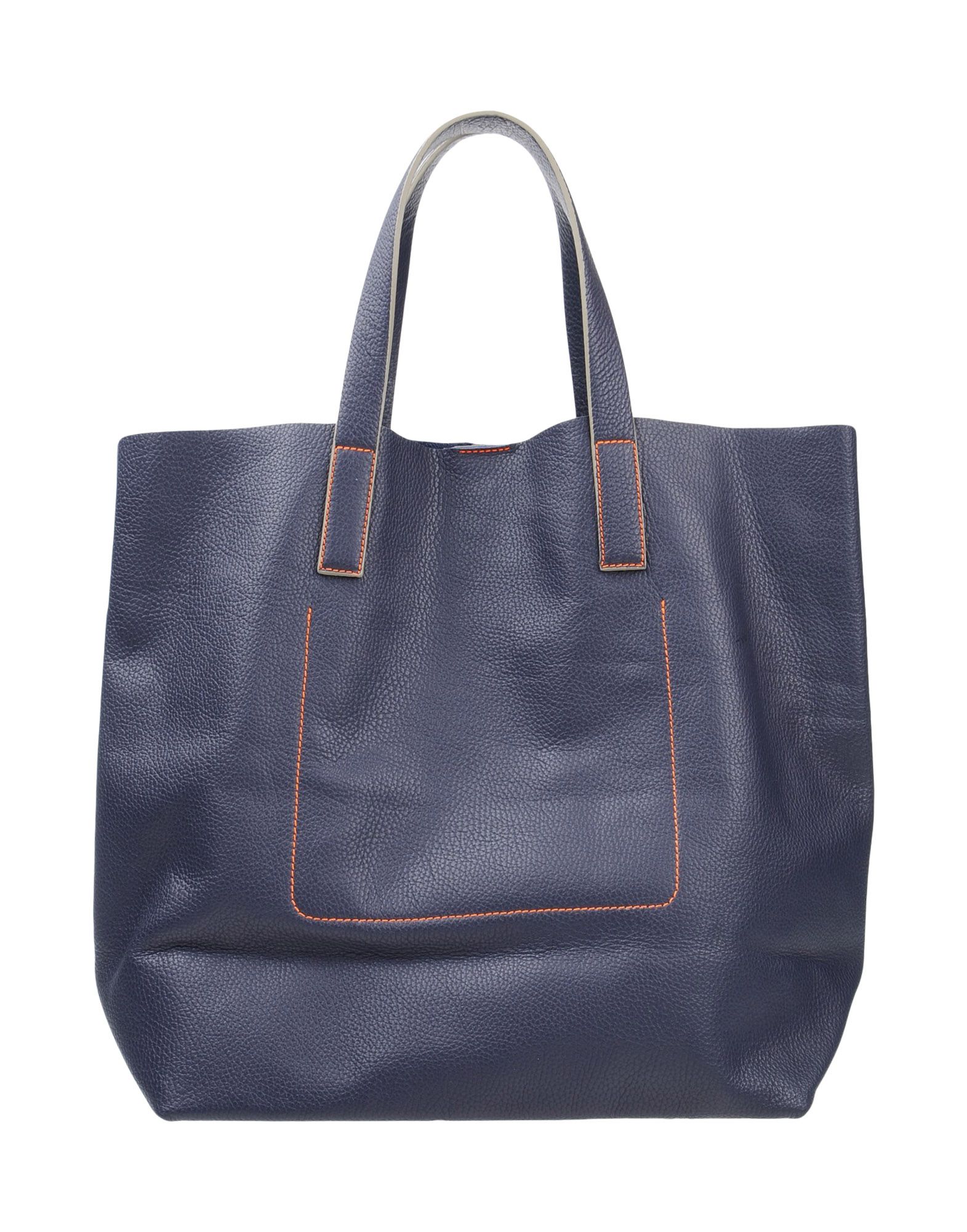 Сумка на руку  - Коричневый,Синий цвет