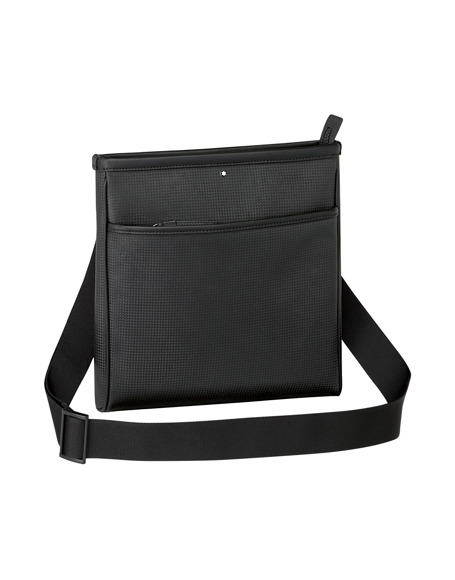 《送料無料》MONTBLANC メンズ メッセンジャーバッグ ブラック 革 Extreme envelope bag