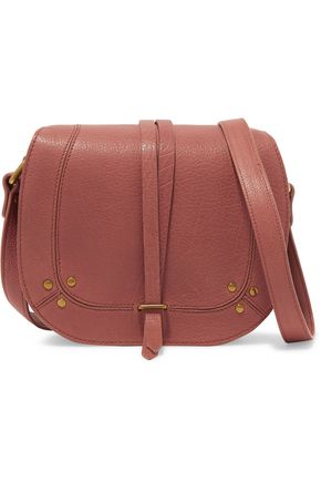 Jérôme Dreyfuss Shoulder Bags Up To 70 Off Ca The Outnet JÉrÔme Dreyfuss Victor Chain Trimmed Textured Leather Shoulder Bag
