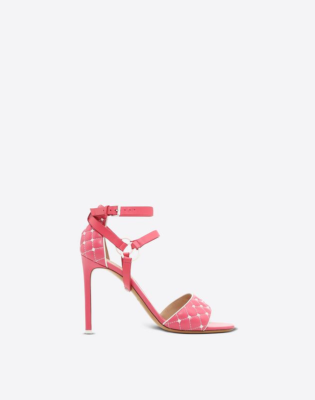 pink valentino rockstud sandals