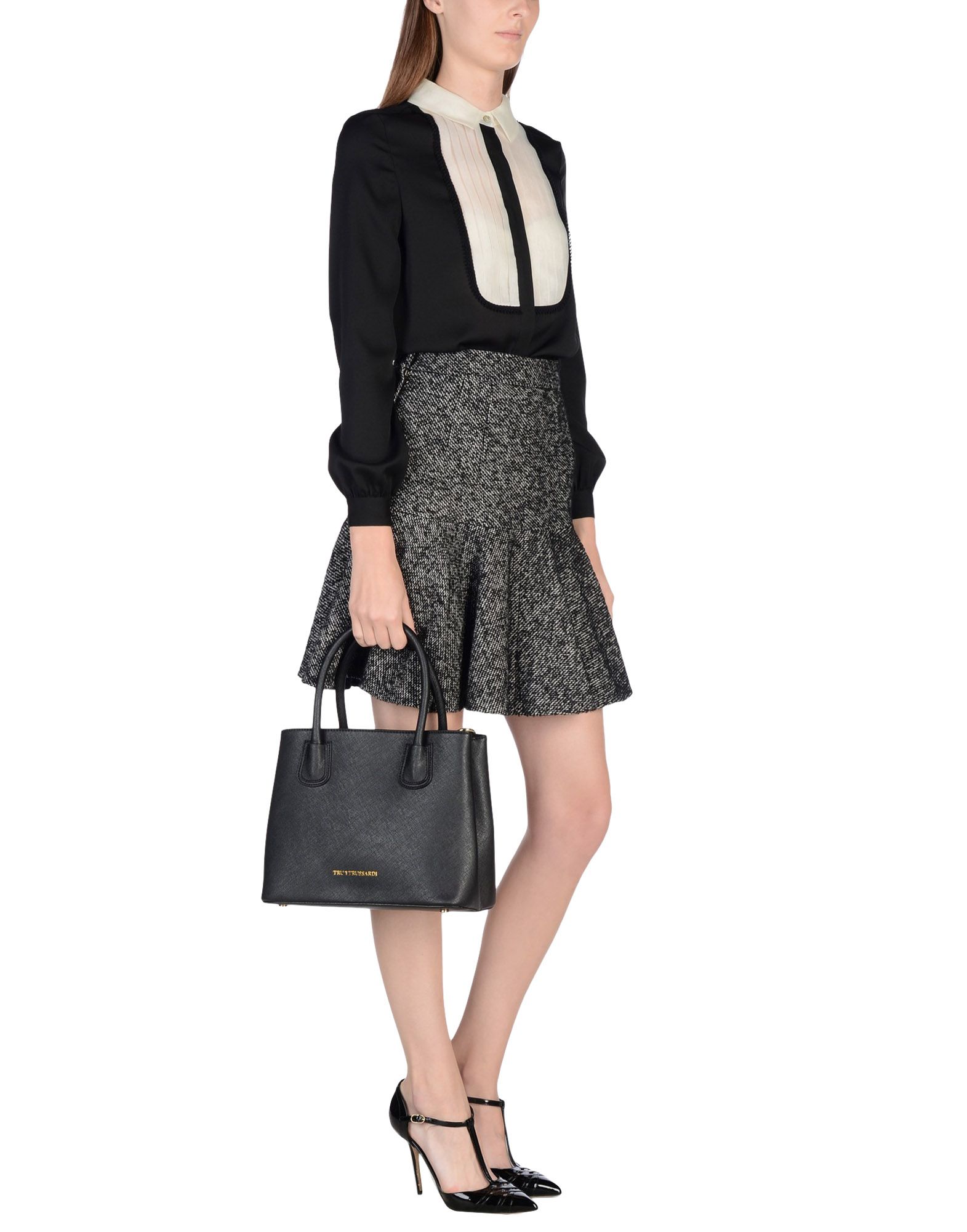 Сумка на руку  - Серый,Черный цвет